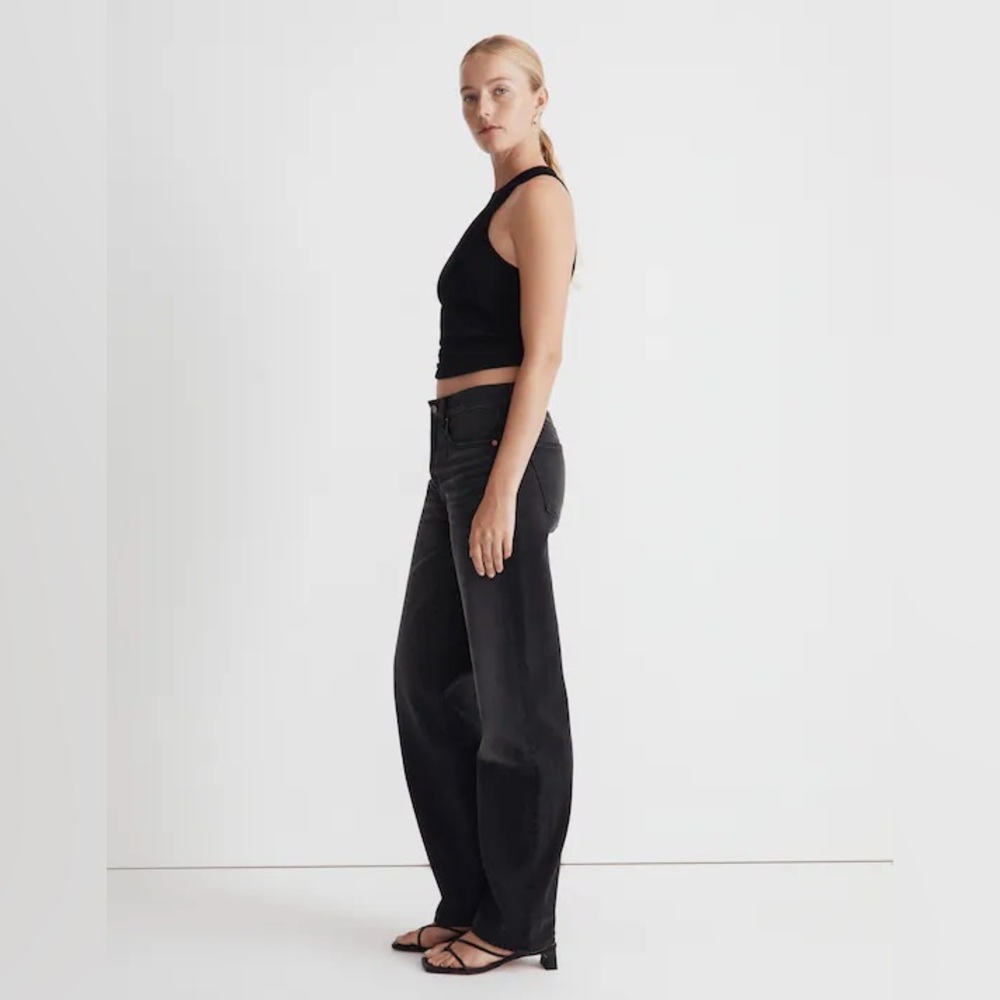 Madewell Low-Slung Straight Jeans - Picture 3 of 12